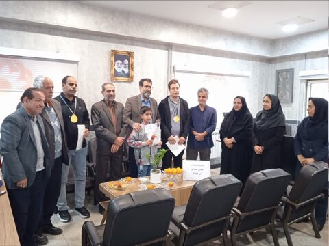 تجلیل از قهرمانان معلول ورزشی تویسرکان در مراسمی با حضور مسئولان