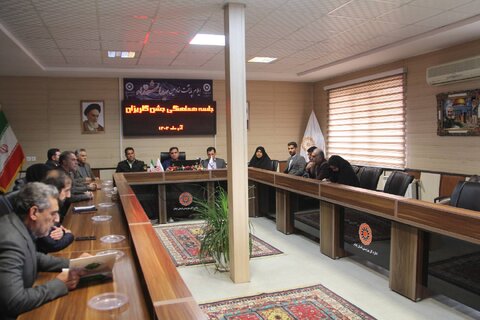 برگزاری نشست هماهنگی جشن گلریزان اجتماعی دربهزیستی