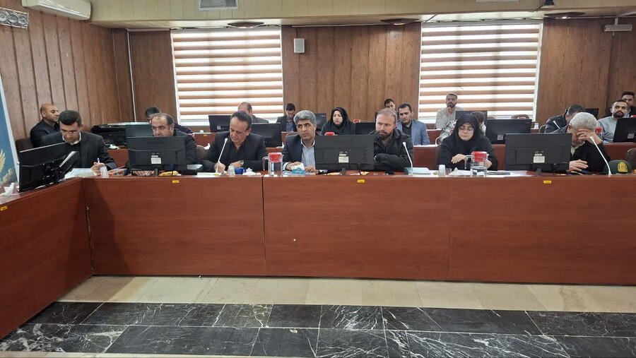 تشریح خدمات بهزیستی در چهارمین جلسه شورای اداری شهرستان ساوجبلاغ به مناسبت هفته افراد دارای معلولیت