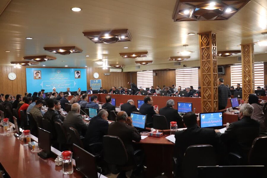 تشریح خدمات بهزیستی در چهارمین جلسه شورای اداری شهرستان ساوجبلاغ به مناسبت هفته افراد دارای معلولیت