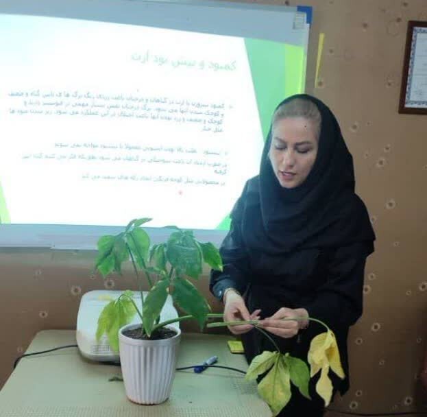 کرج | کارگاه تخصصی گل‌آرایی خانگی ویژه مددجویان  کرجی برگزار شد