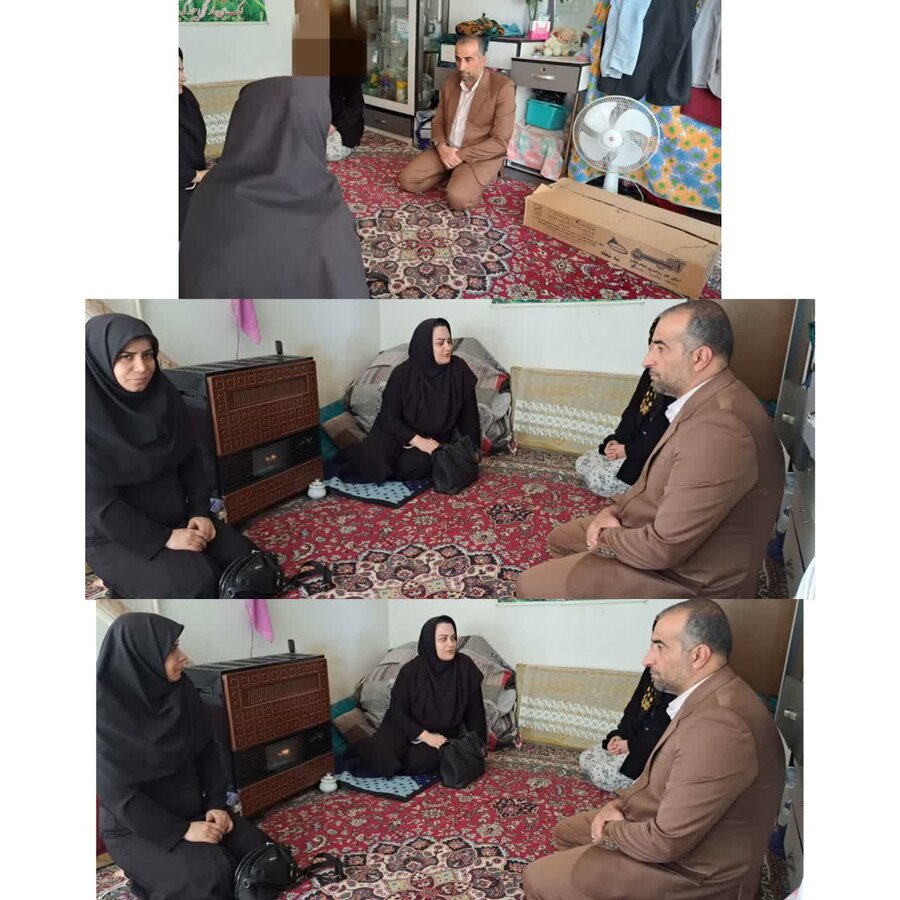 کردکوی | دیدار با خانواده معلولین به مناسبت گرامیداشت روز معلول