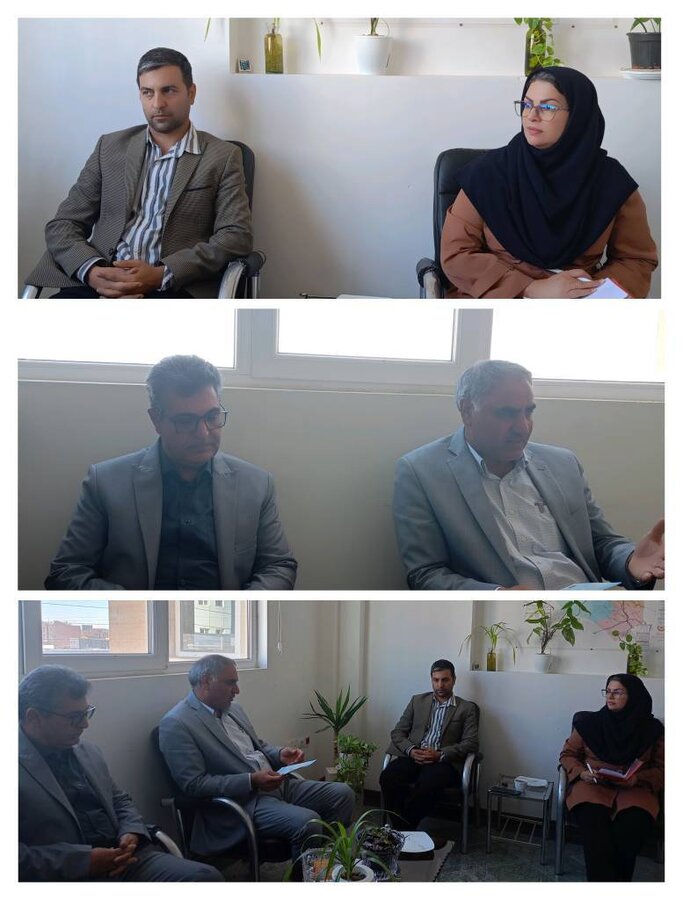 دیدار معاون مشارکت‌های مردمی، توسعه ظرفیت های اجتماعی و فرهنگی بهزیستی با رئیس مجمع خیرین استان خراسان جنوبی