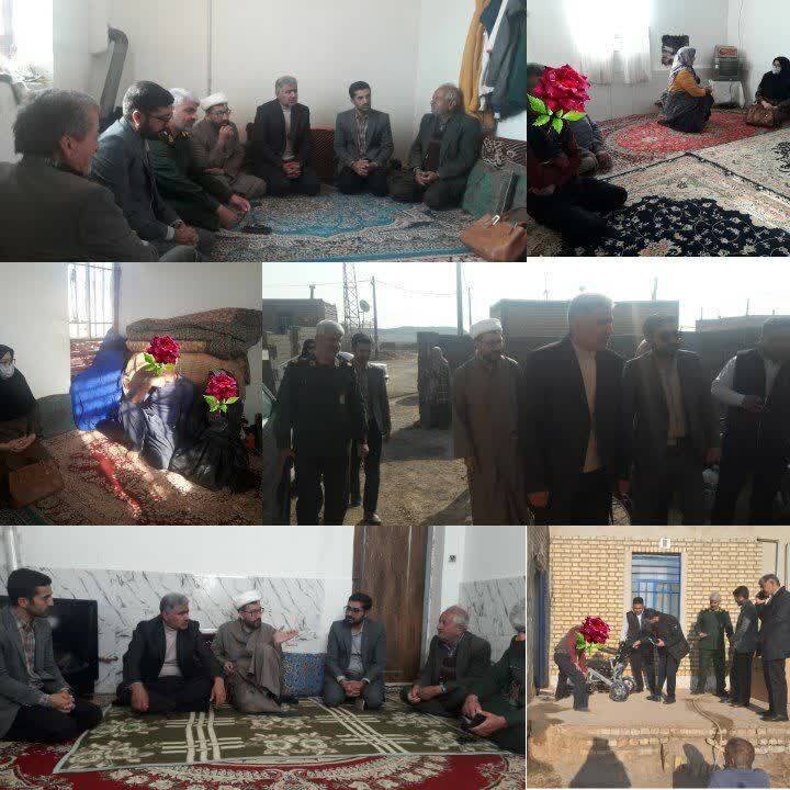 عشق آباد/اهدای ویلچر برقی در دیدار مسئولان با افراد دارای معلولیت