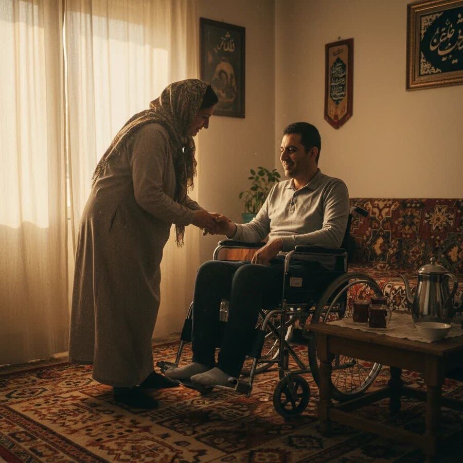 پرداخت حق پرستاری به خانواده معلولان خراسان رضوی ۵۰۰ میلیارد ریال در ماه است