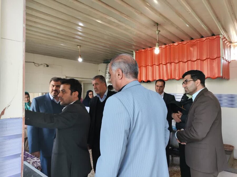 بازدید فرماندار ملکان از مرکز نگهداری دختران معلول ذهنی و بی سرپرست مکتب الرسول