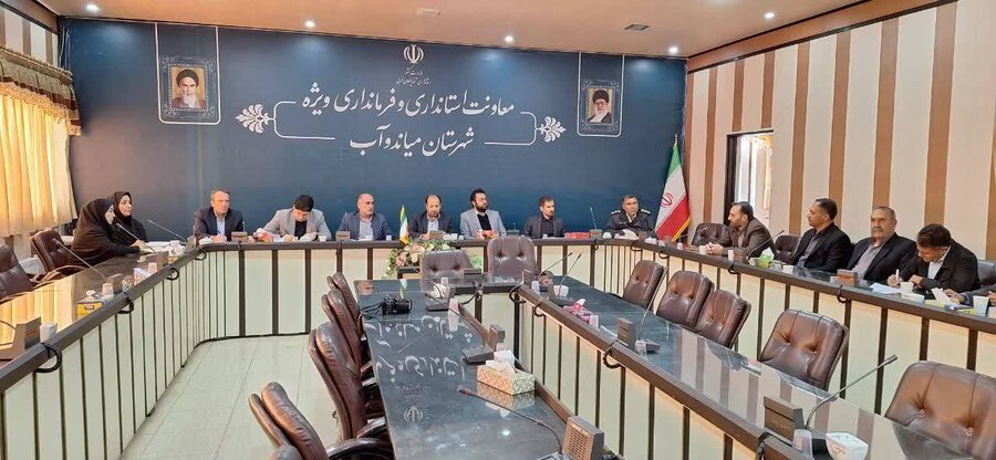 جلسه شورای فرعی مبارزه با مواد مخدر شهرستان میاندوآب