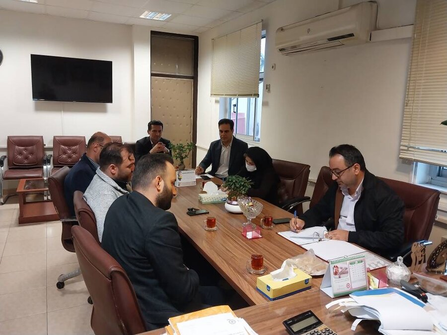 جلسه پیگیری اجرای پروژه‌های بازسازی ادارات شهرستان‌ها برگزار شد