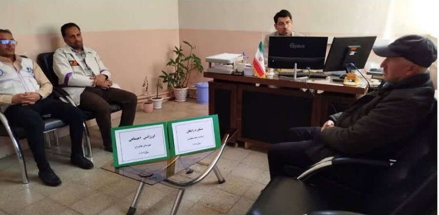 خدمات مشاوره ی رایگان بمناسبت هفته معلولین به جامعه هدف و عموم مردم در اورژانس اجتماعی چالدران