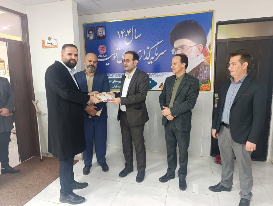 تقدیر فرماندار و رئیس بهزیستی اشنویه از کارشناس توانبخشی، مددکار و رئیس انجمن معلولین