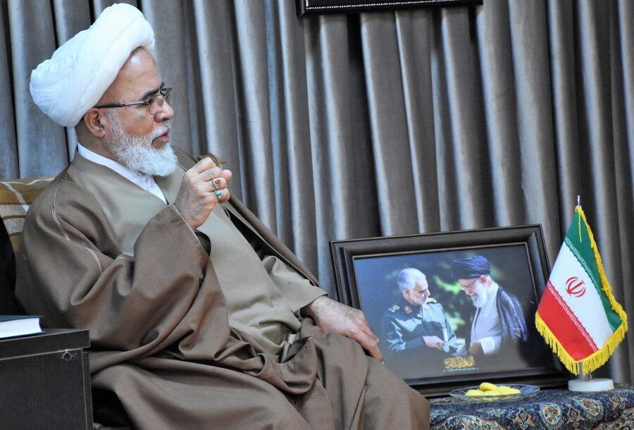 دیدار مدیرکل بهزیستی با امام جمعه کرمانشاه