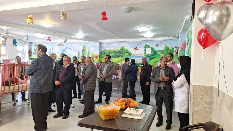 حضور مسئولان بیجار در مرکز توانبخشی ۲۲ بهمن