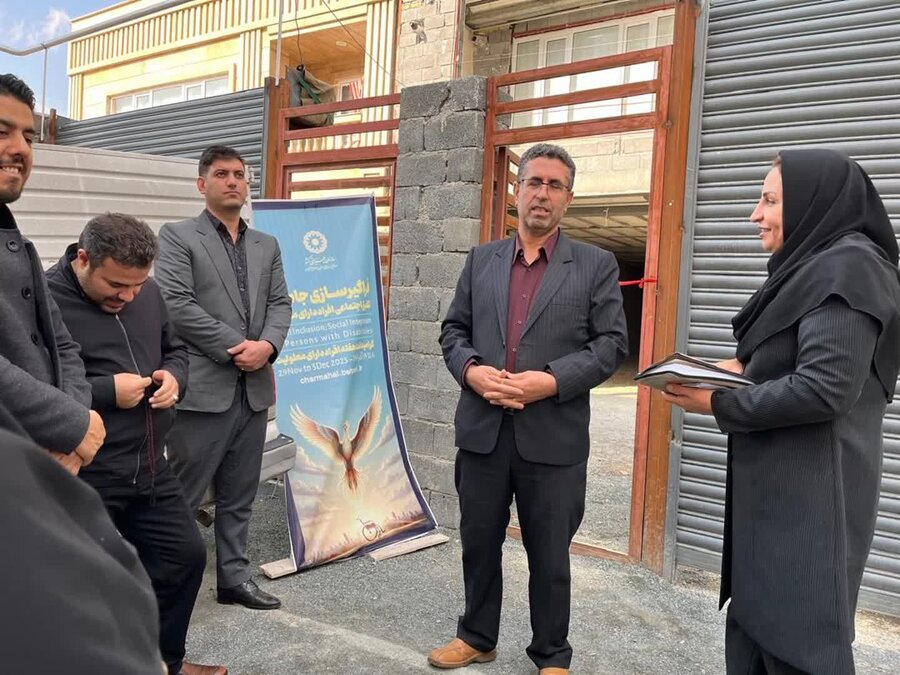 دو واحد مسکن مددجویی در کامیاران به مناسبت روز جهانی معلولین افتتاح شد