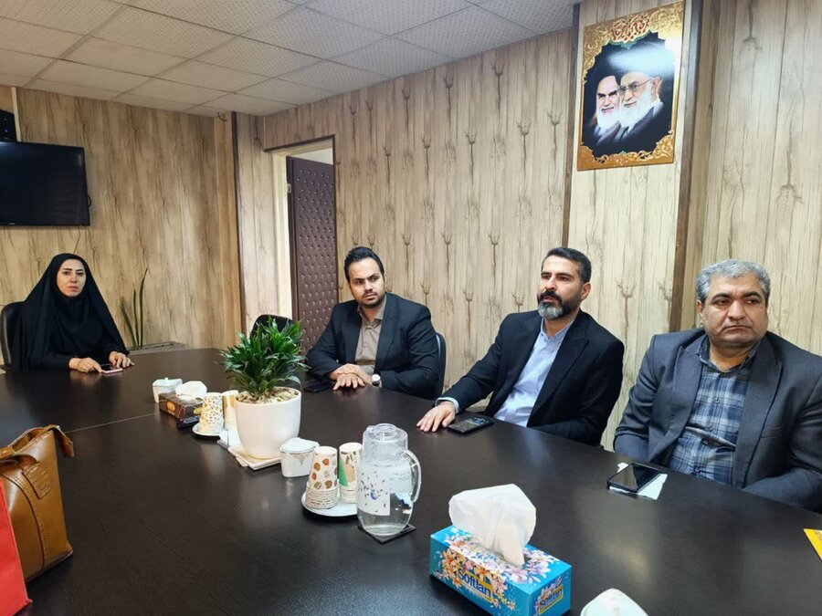 برگزاری ملاقات مردمی رئیس بهزیستی شهرستان چهارباغ در دفتر فرماندار