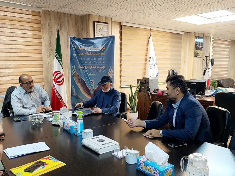 برگزاری ملاقات مردمی رئیس بهزیستی شهرستان چهارباغ در دفتر فرماندار