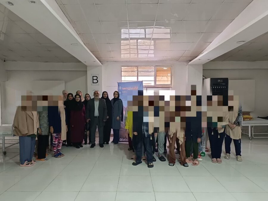 بازدید فرماندار از مرکز نگهداری افراد با معلولیت اعصاب و روان "بستر آسایش خورشید" شهرستان چهارباغ