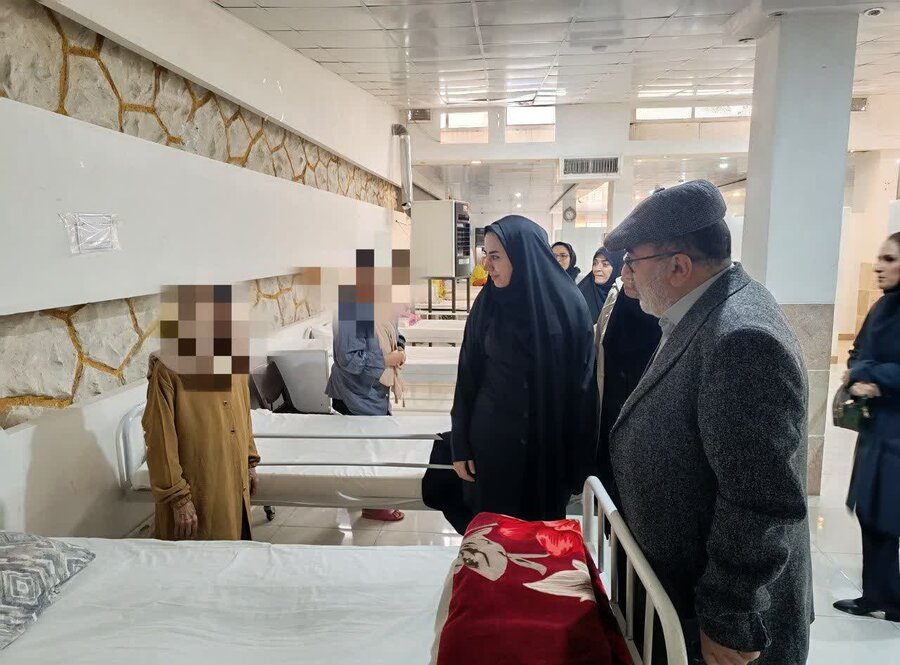 چهارباغ | بازدید فرماندار از مرکز نگهداری افراد با معلولیت اعصاب و روان "بستر آسایش خورشید" شهرستان چهارباغ