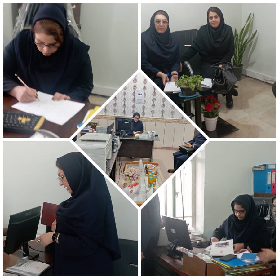 شادگان|بازدید کارشناسان سلامت اجتماعی بهزیستی خوزستان از اداره بهزیستی شهرستان 

