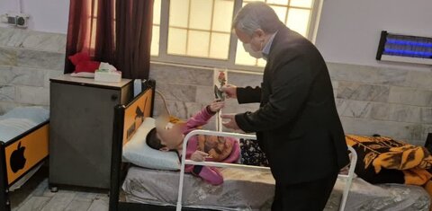 بازدید فرماندار تاکستان از مرکز جسمی حرکتی بانوان فرشته