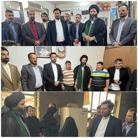 بازدید فرماندار و امام‌جمعه شوش از مراکز توانبخشی به مناسبت هفته ملی افراد دارای معلولیت