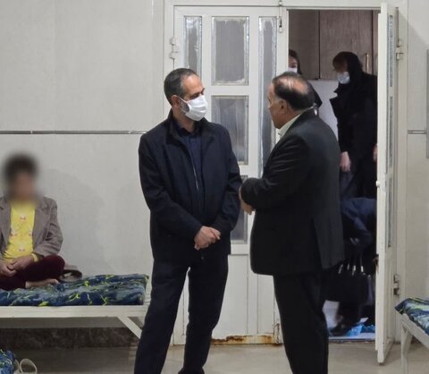 دکتر علیرضا عباسی نماینده مجلس و مدیرکل بهزیستی البرز از مرکز نگهداری از دختران دارای معلولیت ذهنی نسترن بازدید کردند