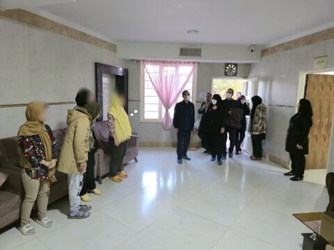 بازدید نماینده مردم کرج و مدیرکل بهزیستی البرز از مرکز توانبخشی نگهداری بیماران روانی «سایدا»