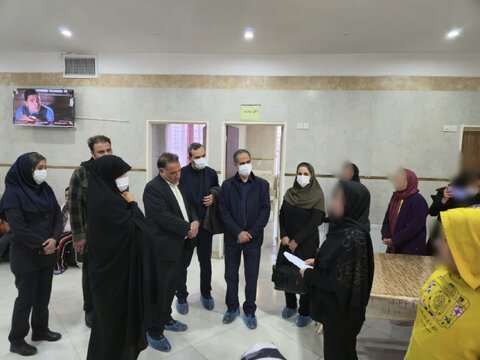 بازدید نماینده مردم کرج و مدیرکل بهزیستی البرز از مرکز توانبخشی نگهداری بیماران روانی «سایدا»