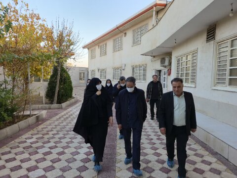 بازدید نماینده مردم کرج و مدیرکل بهزیستی البرز از مرکز توانبخشی نگهداری بیماران روانی «سایدا»