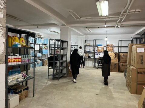 بازدید ایمنی رئیس آتش‌نشانی از اداره بهزیستی شهرستان ساوجبلاغ