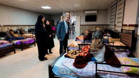 قدردانی از مهربانیهای بیوقفه؛
بازدید مسئولان استانی از مرکز توانبخشی فیاضبخش