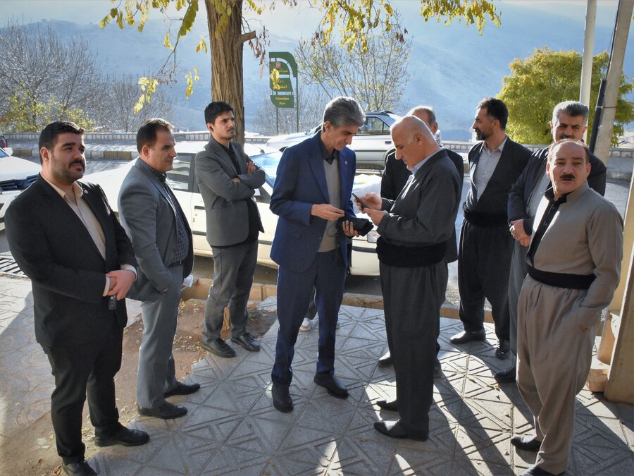 پاوه - افتتاح مسکن