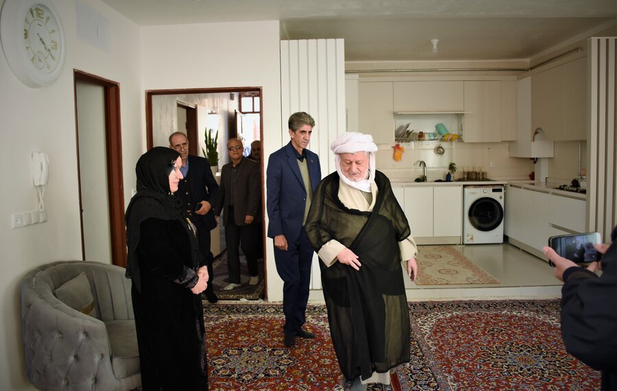 پاوه - افتتاح مسکن