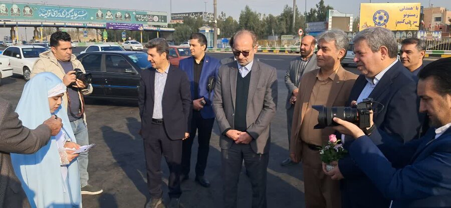 گزارش تصویری/ سفر دکتر حسینی ریاست سازمان بهزیستی کشور به قم