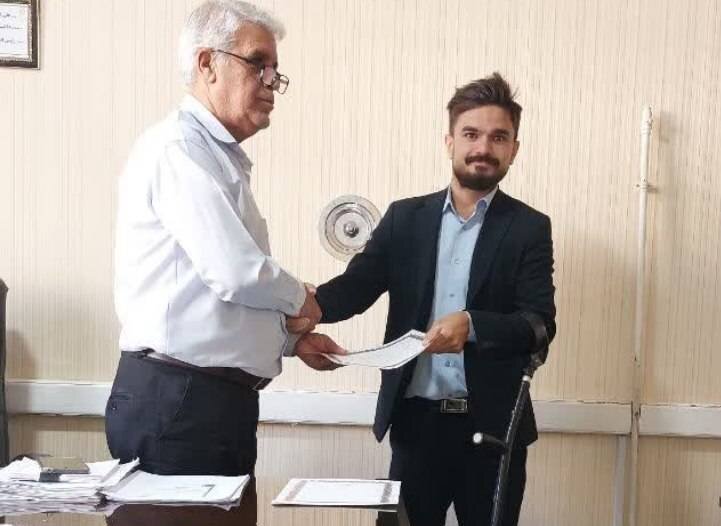 مراسم تجلیل از کارکنان موفق و جدیدالاستخدام معلول در اداره بهزیستی شهرستان ماکو