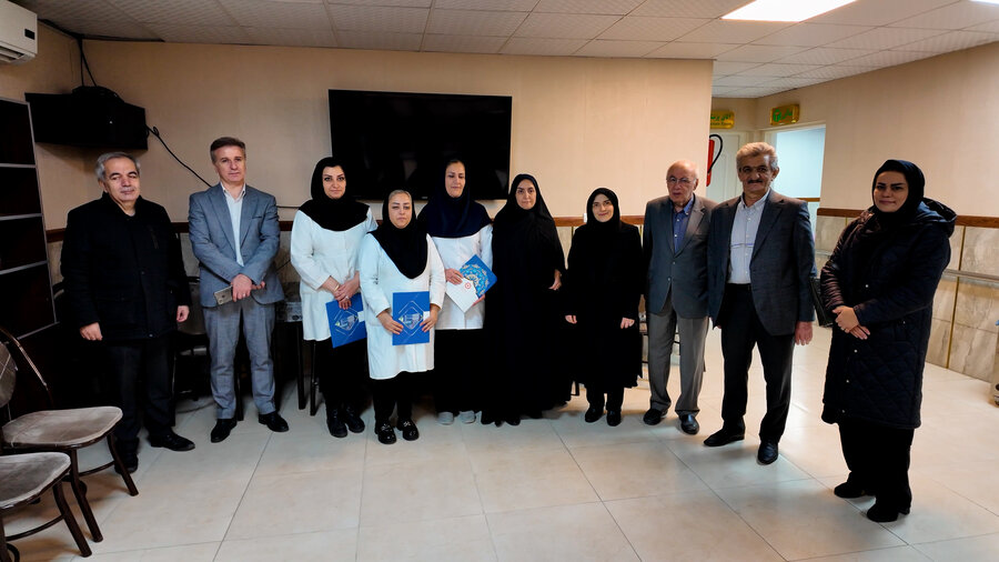 گزارش تصویری | بازدید مدیرکل امور اجتماعی و فرهنگی استانداری از مجتمع فیاض‌بخش 