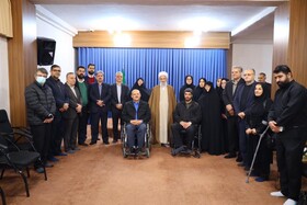 دیدار سرپرست اداره‌کل بهزیستی مازندران با نماینده ولی‌فقیه در استان مازندران به مناسبت هفته گرامیداشت افراد دارای معلولیت 