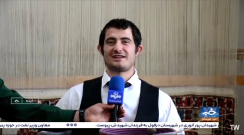 ببینیم|گزارش صدا و سیما از مراکز حرفه آموزی معلولان در ایذه