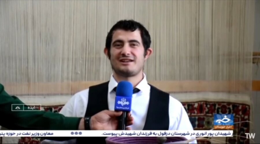 ببینیم|گزارش صدا و سیما از مراکز حرفه آموزی معلولان در ایذه