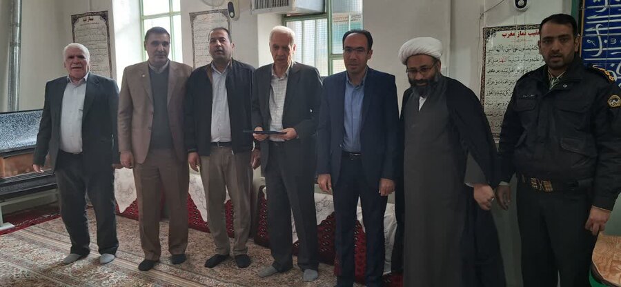 میز خدمت بهزیستی در نمازجمعه خلجستان