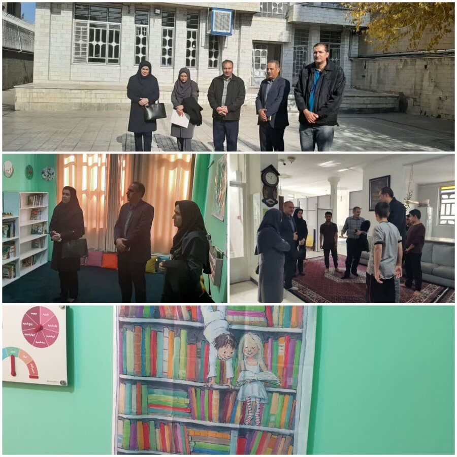 بازدید معاون و کارشناسان ستادی بهزیستی از مراکز تحت نظارت