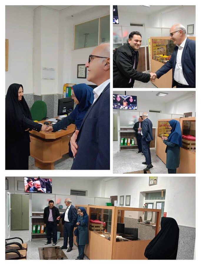 بازدید سرزده دکتر گازرانی از اورژانس اجتماعی شهرستان فردوس