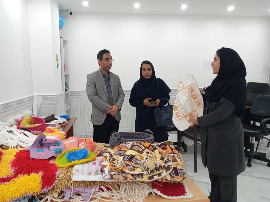 بندرعباس|بازدید از مرکز نگهداری دختران کم توان ذهنی بیت النبی(ص)