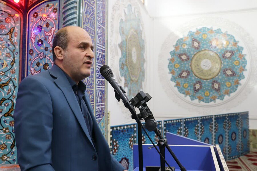 سخنرانی مدیرکل بهزیستی گیلان در مصلی امام خمینی رشت