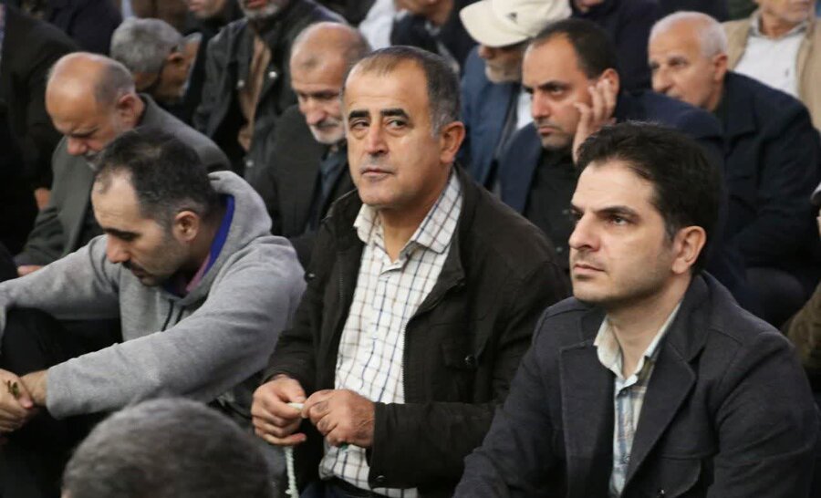 سخنرانی مدیرکل بهزیستی گیلان در مصلی امام خمینی رشت