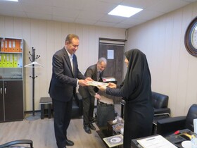 تقدیر مدیرکل بهزیستی البرز از همکاران مالی به مناسبت روز حسابدار