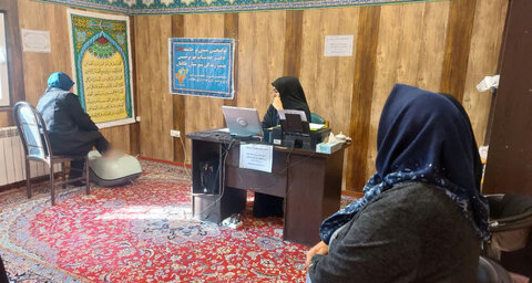 طالقان | به مناسبت گرامیداشت هفته افراد دارای معلولیت و در راستای مسئولیت اجتماعی / برگزاری سنجش تراکم استخوان در اداره بهزیستی شهرستان طالقان