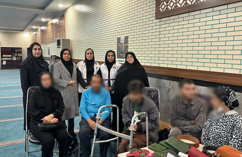 ساوجبلاغ | نمایشگاه دستاوردهای افراد دارای معلولیت در مصلّی هشتگرد برگزار شد