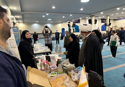 ساوجبلاغ | نمایشگاه دستاوردهای افراد دارای معلولیت در مصلّی هشتگرد برگزار شد