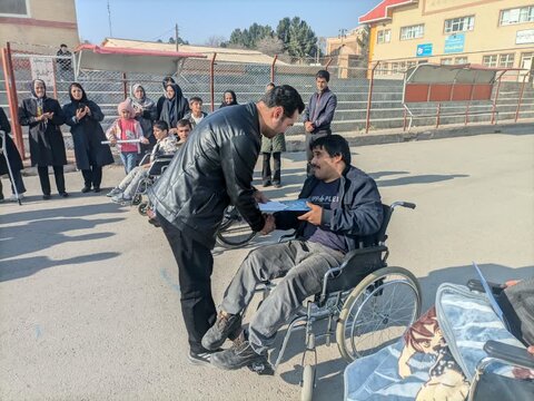 آذر-شرقی- اهر ویلچررانی