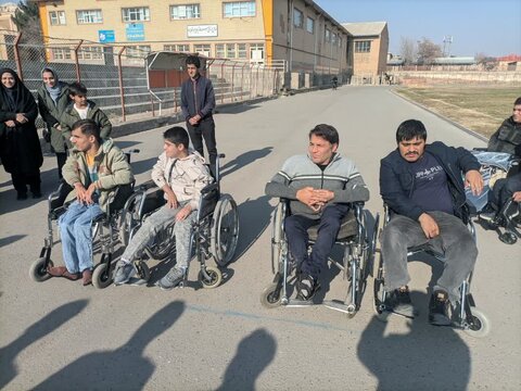 آذر-شرقی- اهر ویلچررانی